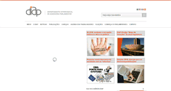 Desktop Screenshot of diap.org.br